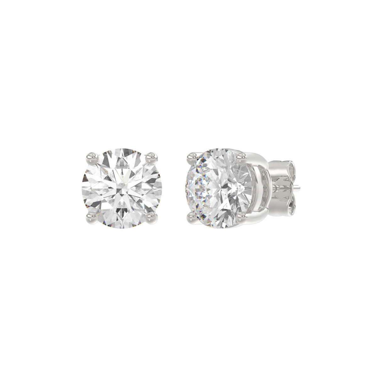 10K White Gold, angled view