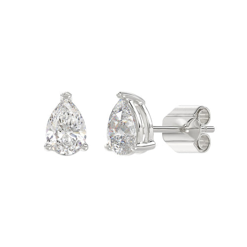 10K White Gold, angled view