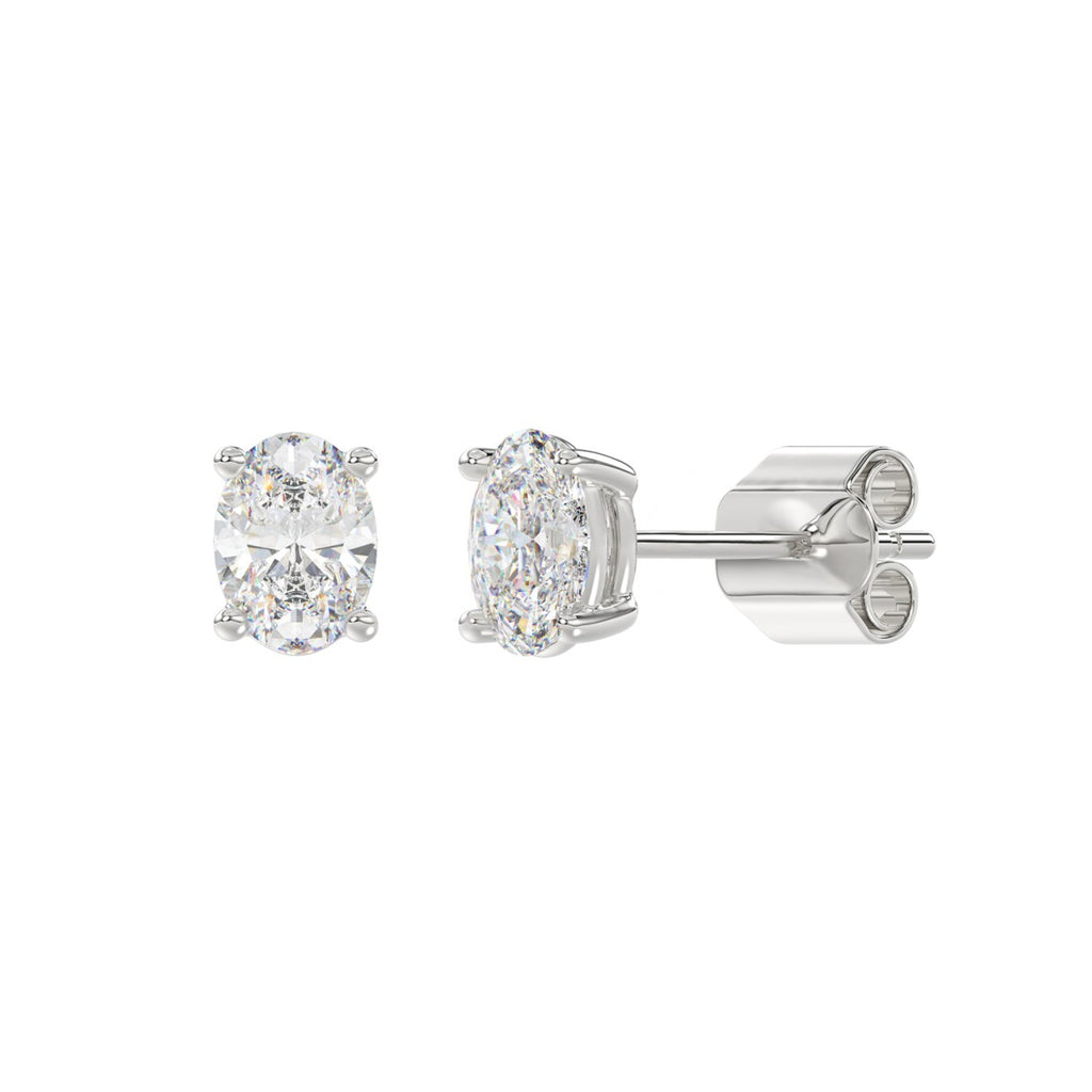 10K White Gold, angled view