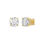 10K Yellow Gold, angled view