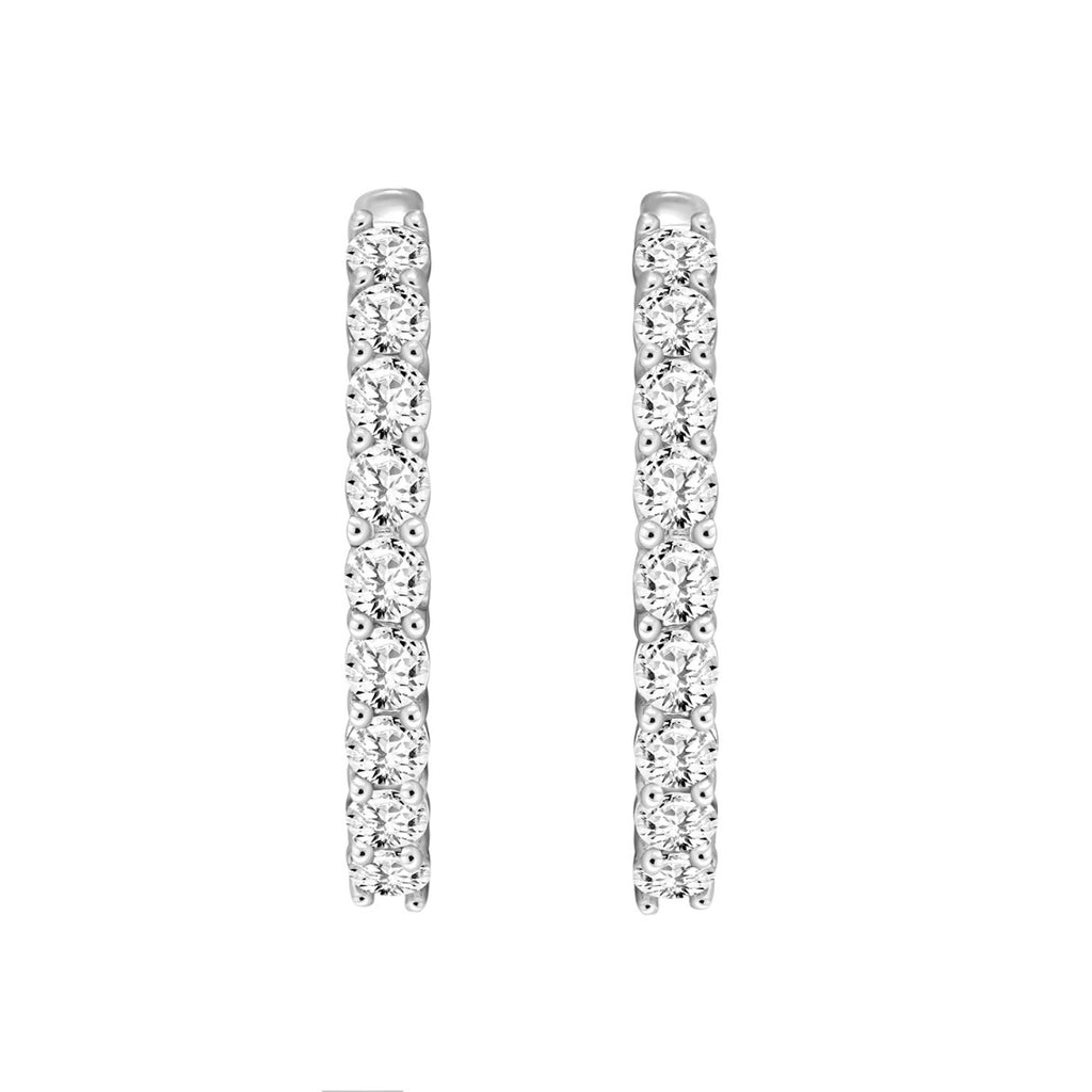 10K White Gold, angled view
