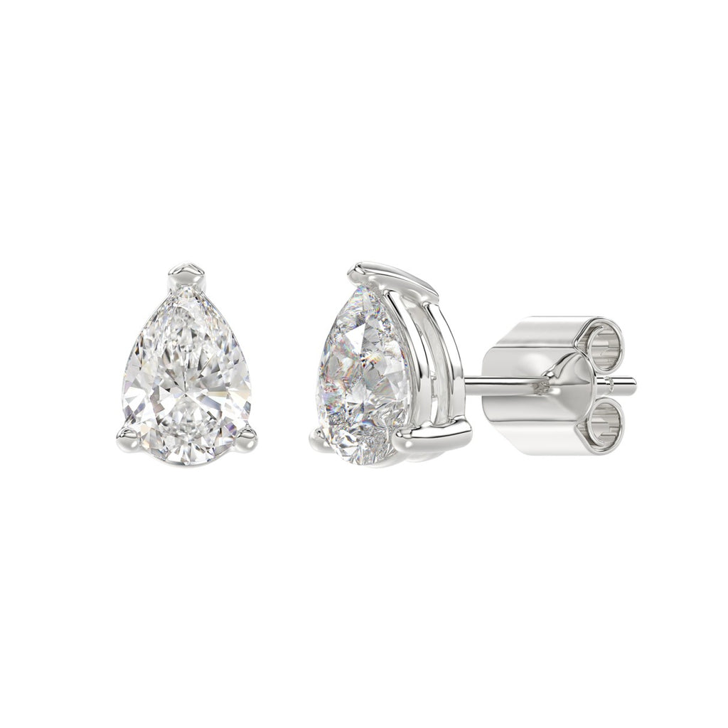 10K White Gold, angled view