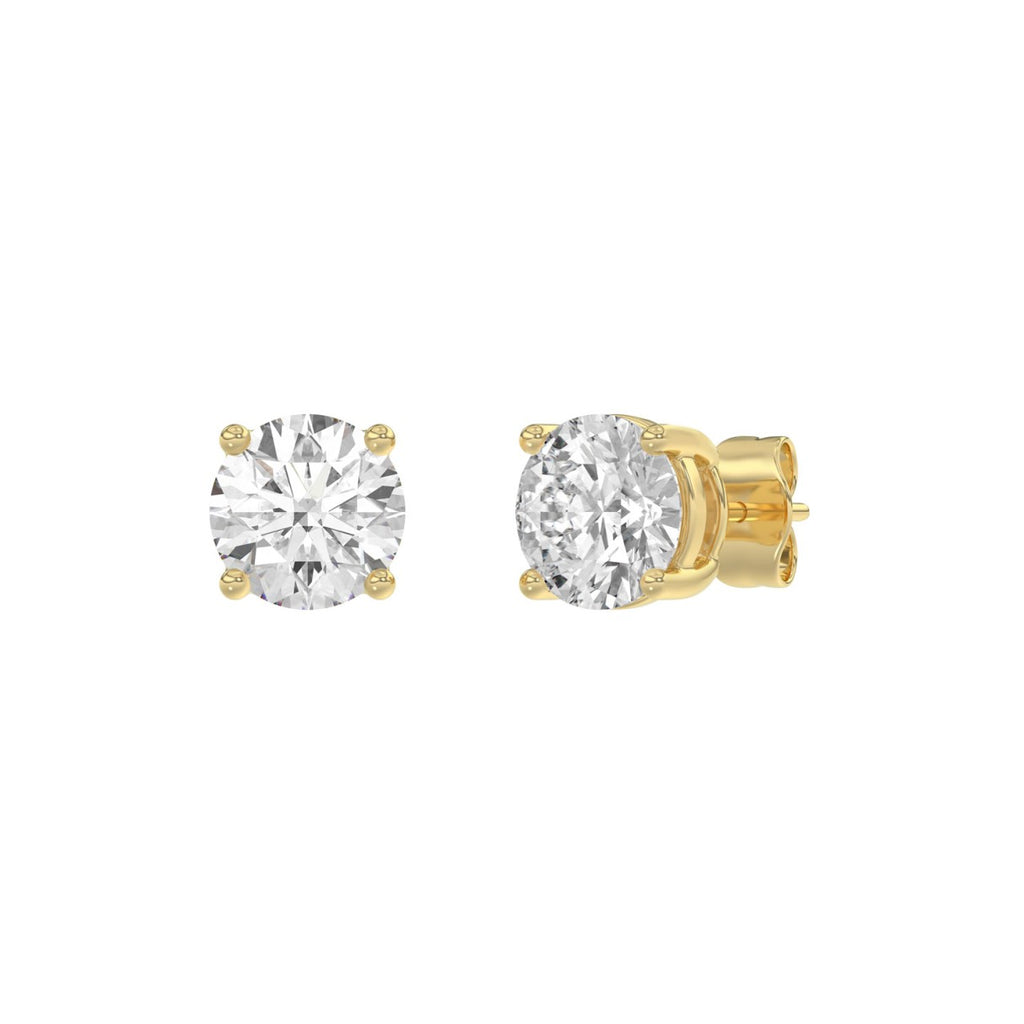 10K Yellow Gold, angled view