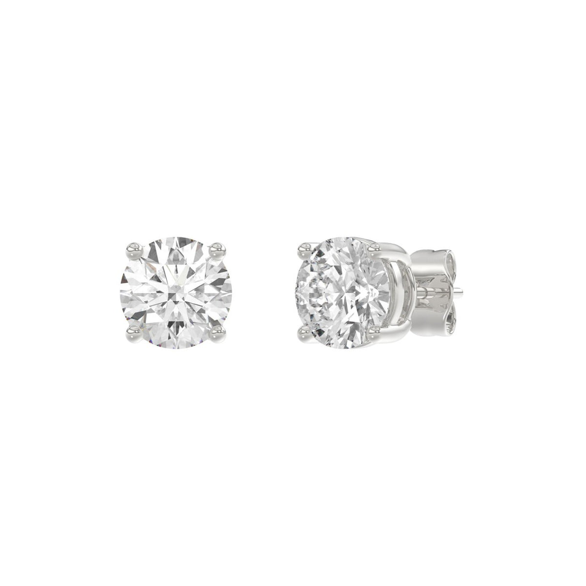 10K White Gold, angled view