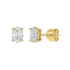 10K Yellow Gold, angled view