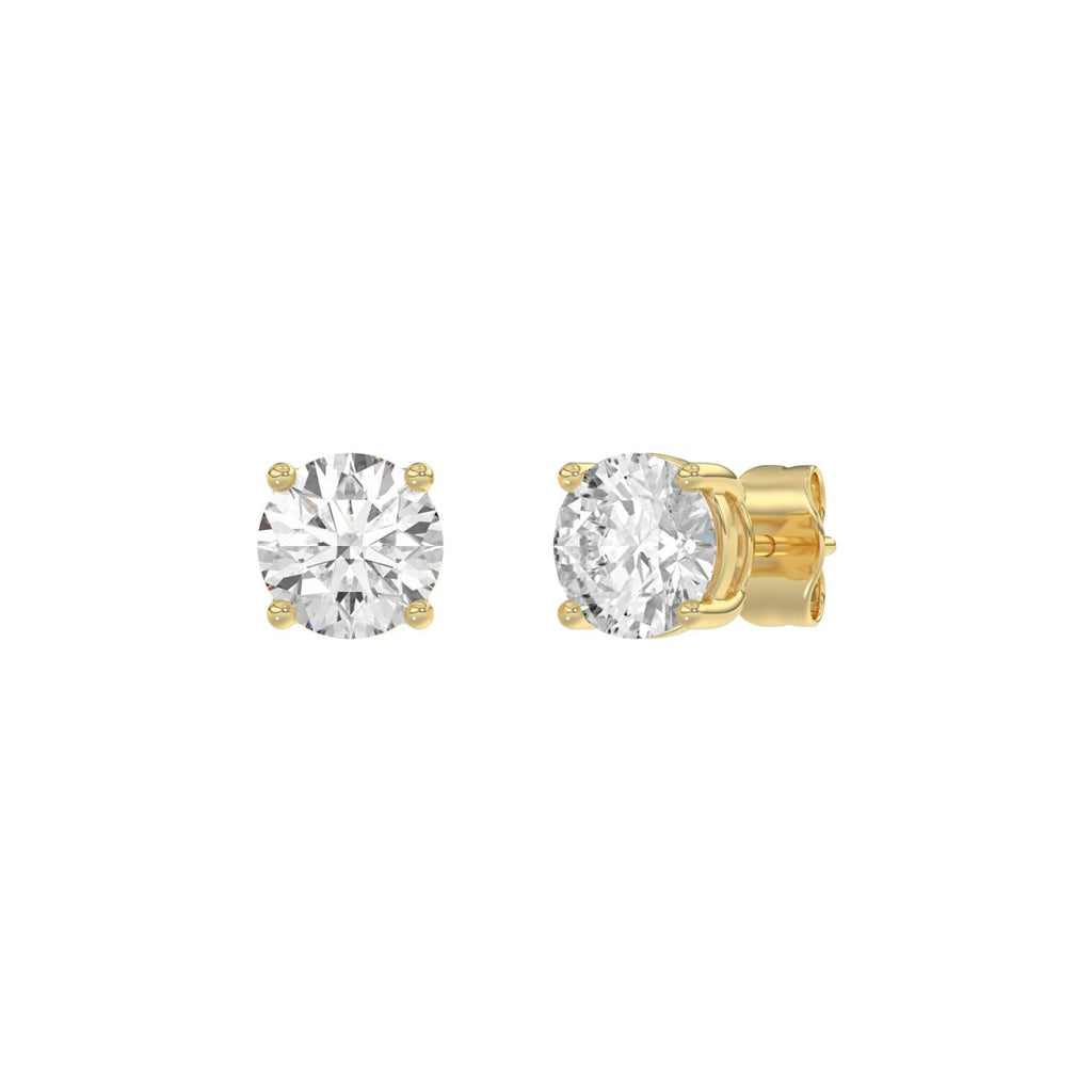 10K Yellow Gold, angled view