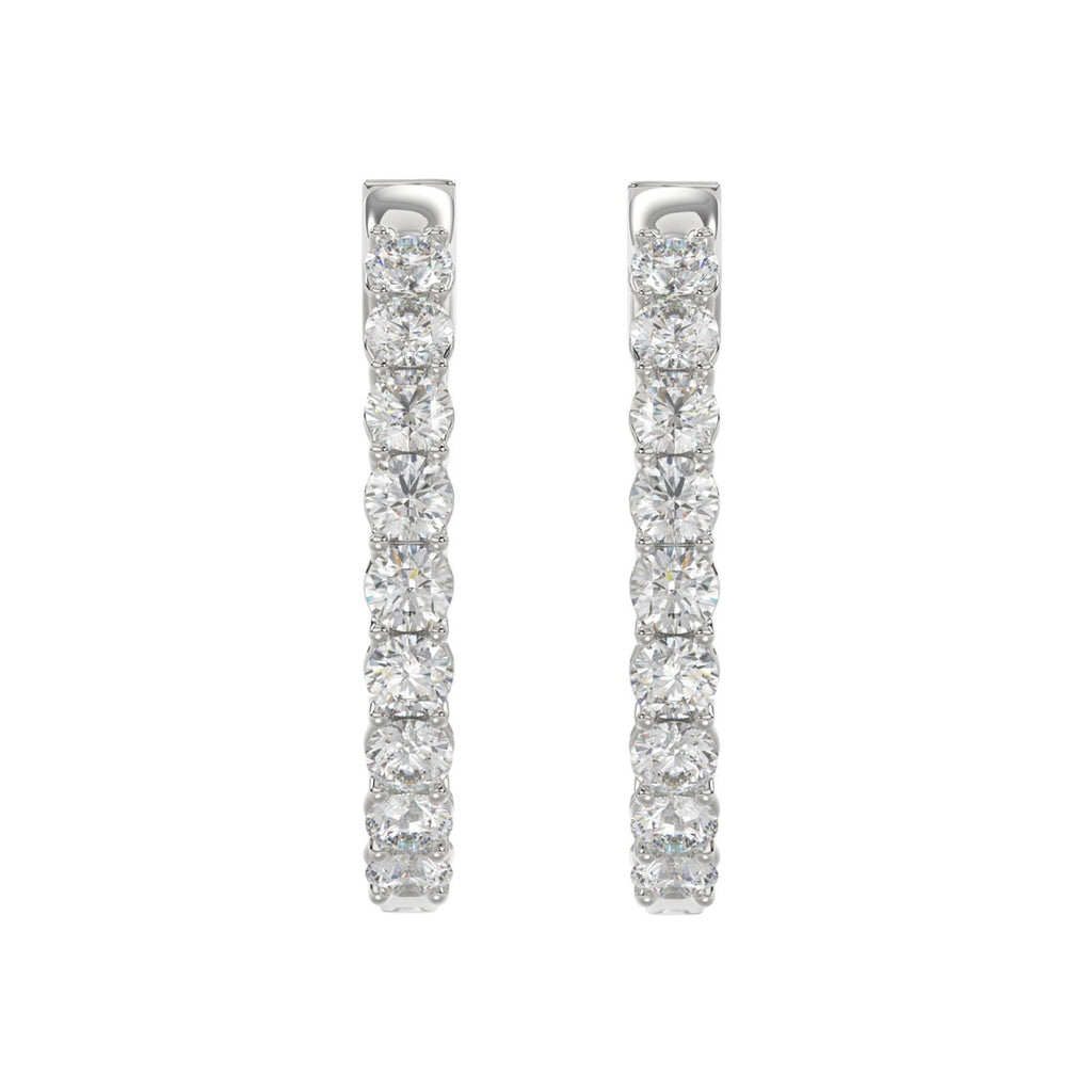 10K White Gold, angled view