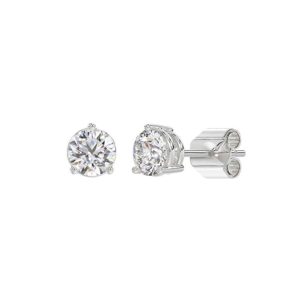 10K White Gold, angled view