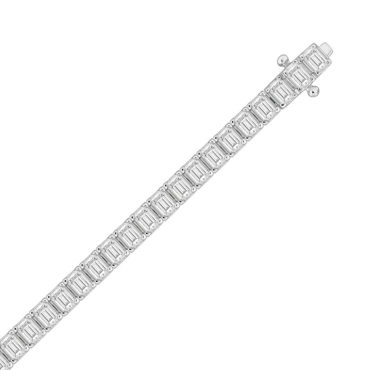 10K White Gold, top view