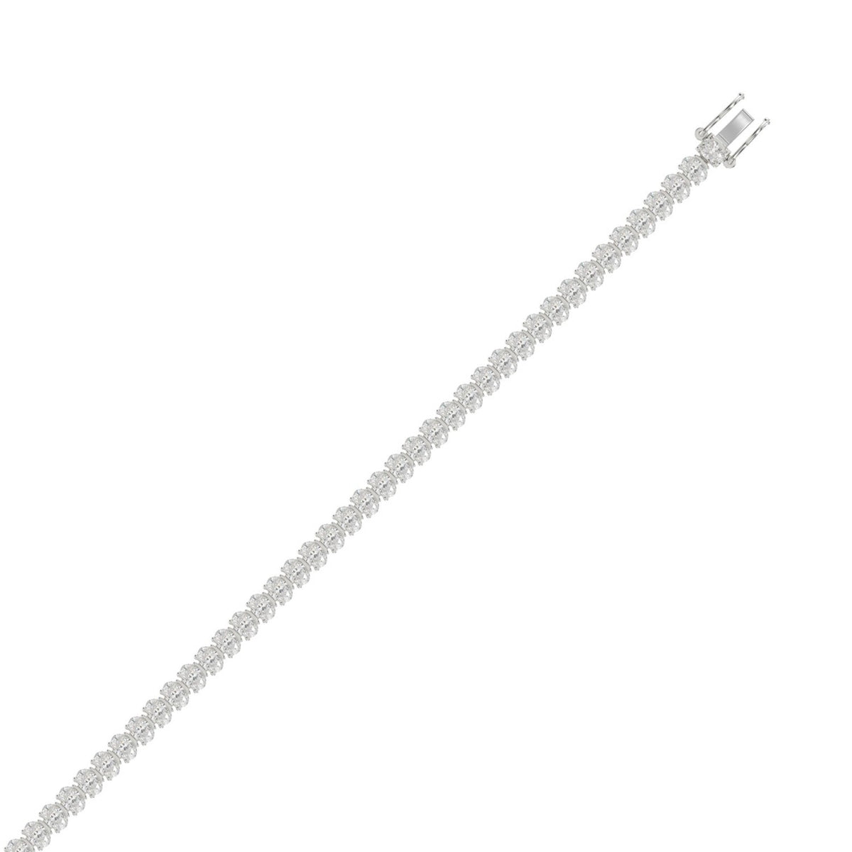 10K White Gold, top view