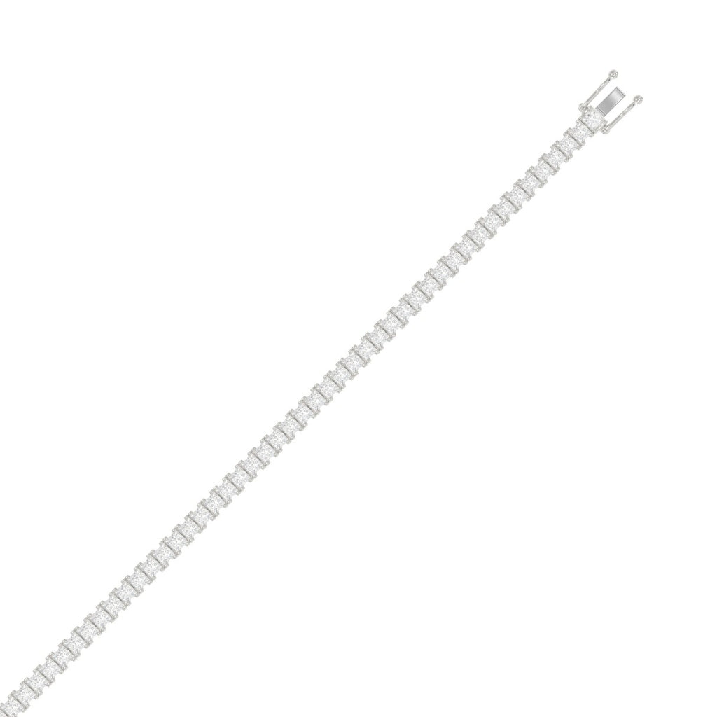 10K White Gold, top view