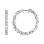 10K White Gold, flat view