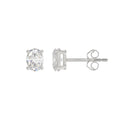 10K White Gold, flat view