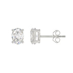 10K White Gold, flat view