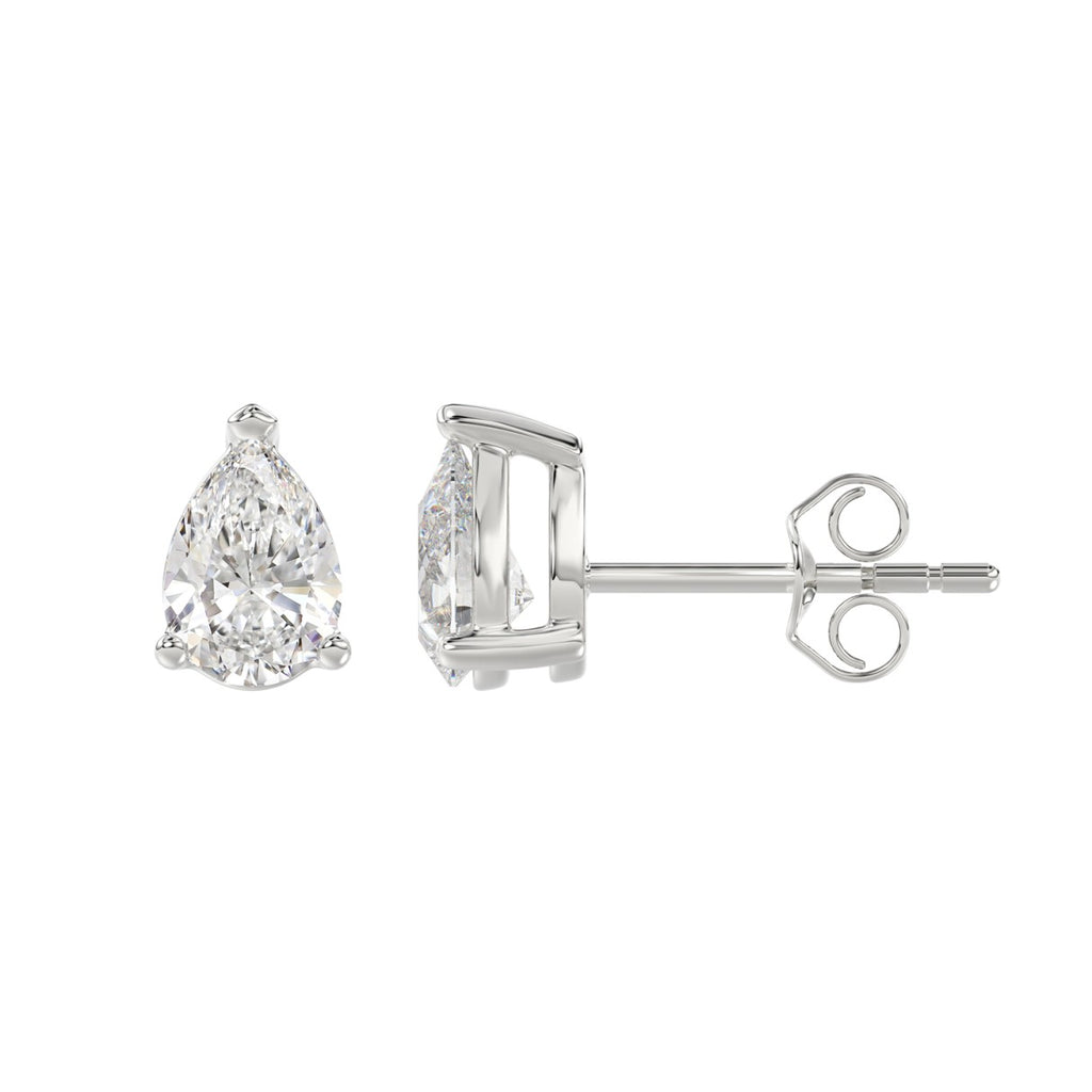 10K White Gold, flat view