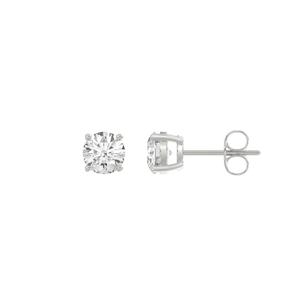10K White Gold, flat view