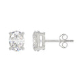 10K White Gold, flat view