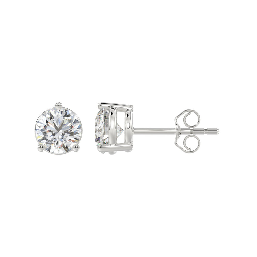 10K White Gold, flat view