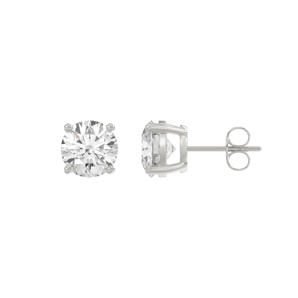 10K White Gold, flat view