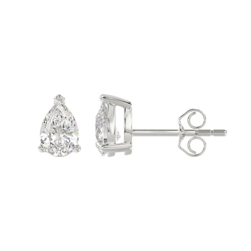 10K White Gold, flat view