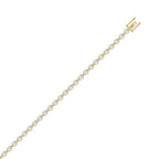 10K Yellow Gold, flat view