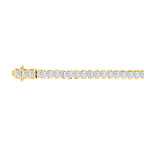 10K Yellow Gold, flat view