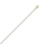 10K Yellow Gold, flat view